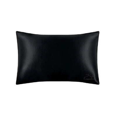 Silk Zippered Pillowcase - Black