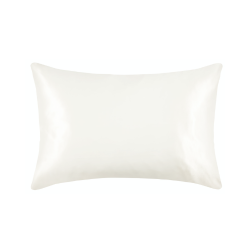 Hair Essentials Satin Pillowcase - White