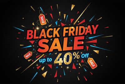 Black Friday Sale upto 40% Offf