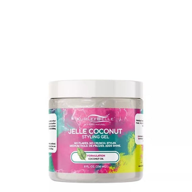 KurleeBelle- Jelle Coconut Styling Gel - 8 oz
