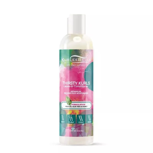 KurleeBelle- Thirsty Kurls Leave-in Conditioner - 8 oz