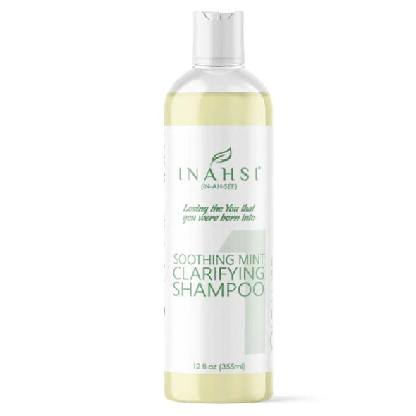 Inahsi Naturals - Sulfate Free Soothing Mint Clarifying Shampoo
