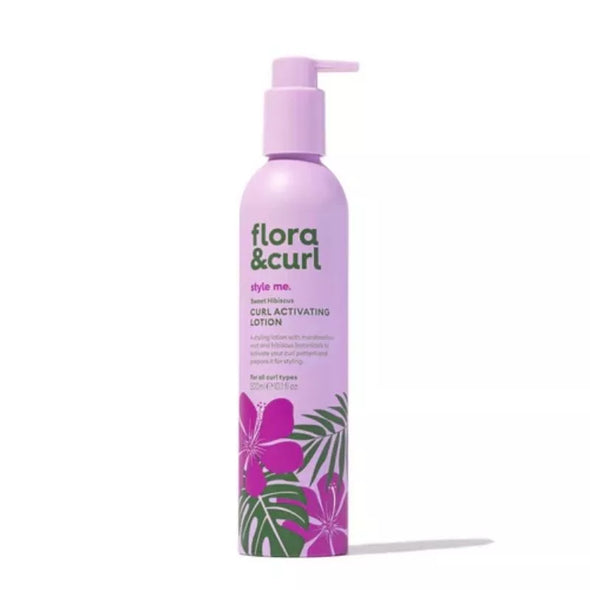 Flora Curl - Sweet Hibiscus Curl Activating Lotion New