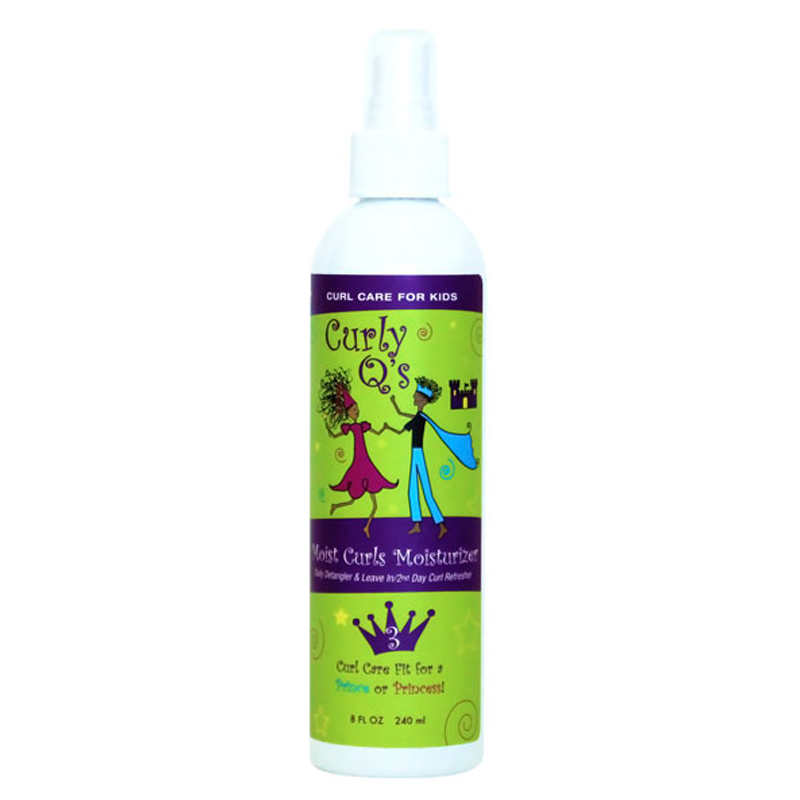 CURLS Curly Q Moist Curls Moisturizer & Detangler (8oz) CURLS Curly Q Moist Curls Moisturizer & Detangler (8oz)