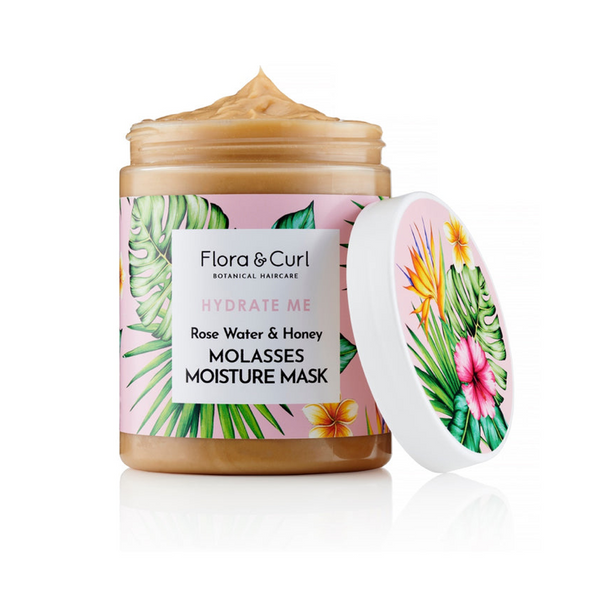 Flora & Curl - Rose Water & Honey Molasses Moisture Mask