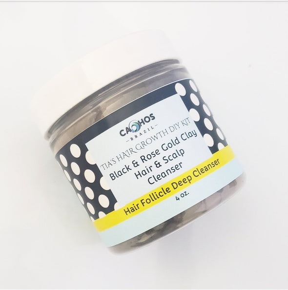 Black & Rose Gold Clay Cleanser Mask