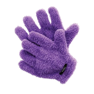 Hand Dry Hair Glove - Purple
