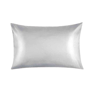 Hair Essentials Satin Pillowcase - Silver Grey